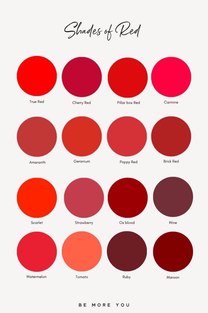 red color swatch
